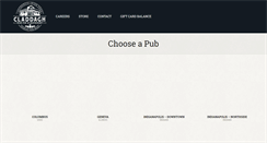 Desktop Screenshot of claddaghirishpubs.com